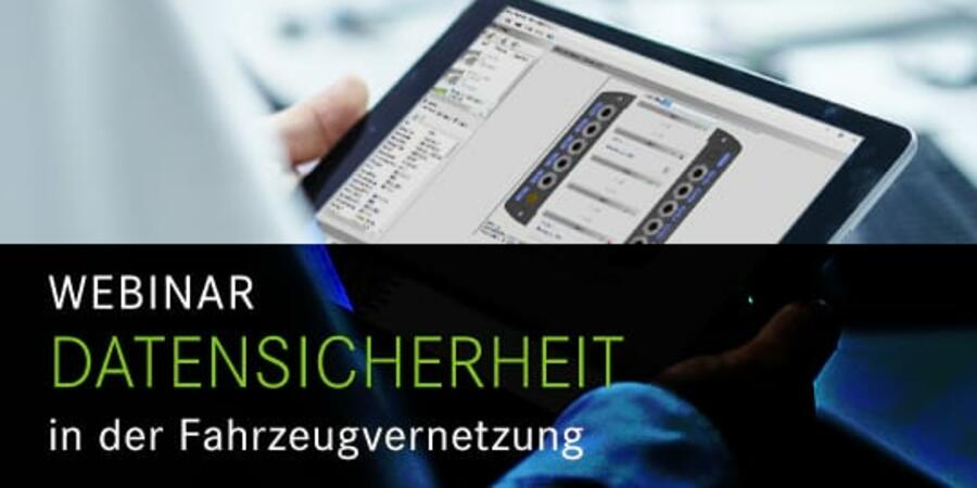 Webinar: Datensicherheit - zukunftsweisende Verschl&uuml;sselung im Bereich der Fahrzeugvernetzung