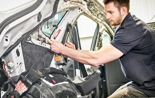 Modification of Test Vehicles