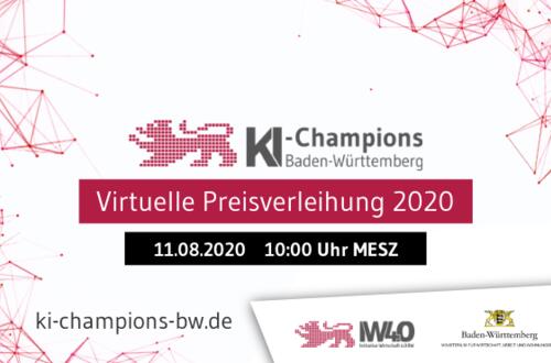 KI-Champions Baden-W&uuml;rttemberg 2020 | Event R&uuml;ckblick