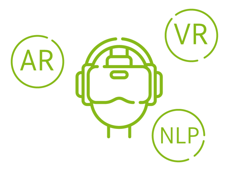 Next Level Reporting mit VR, AR und NLP.