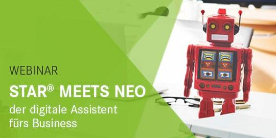 Webinar STAR® meets Neo – der digitale Assistent fürs Business