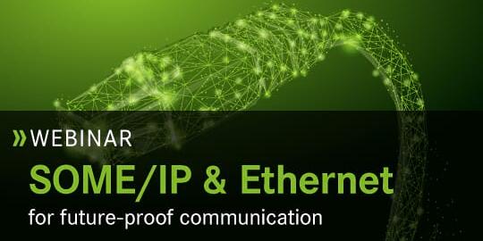 Webinar: SOME/IP & Ethernet