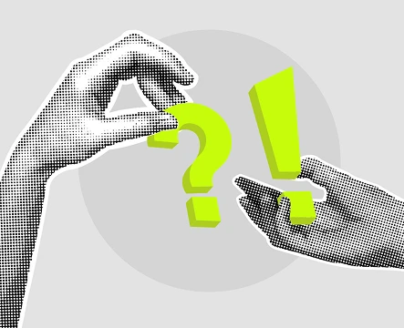 Hand platziert einen Standortmarker auf einer kurvigen Straße, während eine Person zuschaut, Symbol für Navigation oder Entscheidung